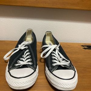 Black Low Top Converse